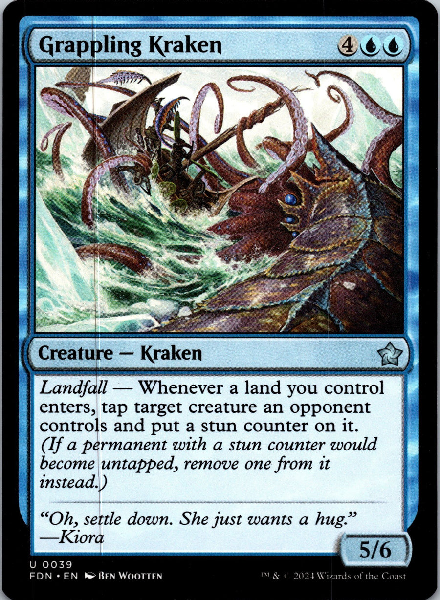 Grappling Kraken | Near Mint / English / Normal