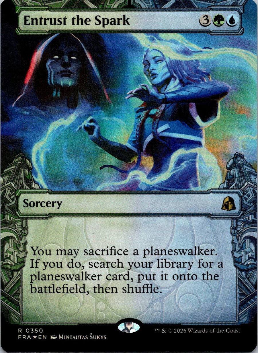 Entrust the Spark (Showcase) | Near Mint / English / Foil