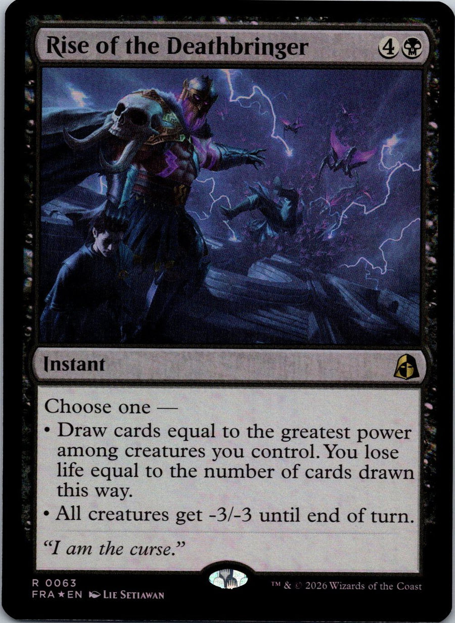 Rise of the Deathbringer | Near Mint / English / Foil
