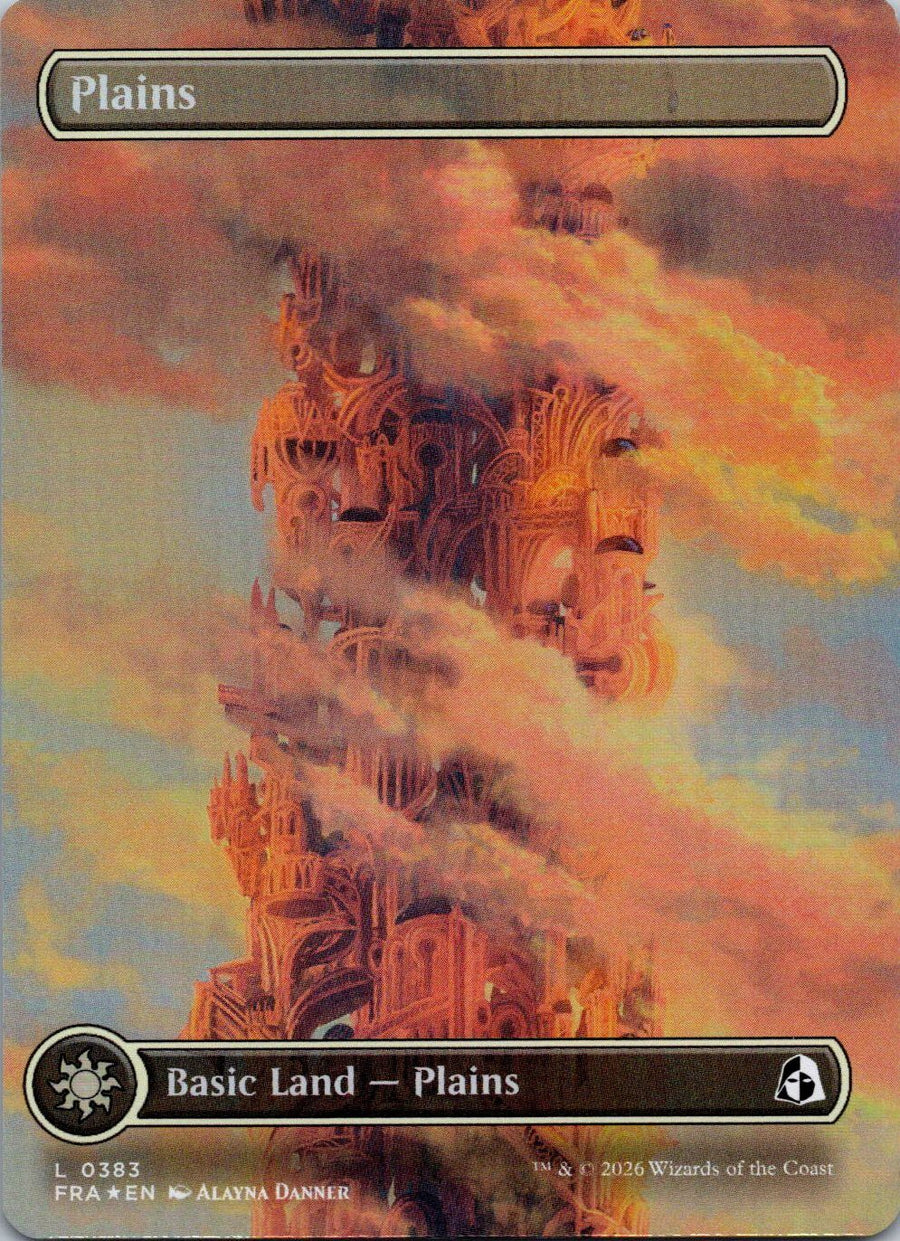 Plains (Borderless) (0383) | Near Mint / English / Foil