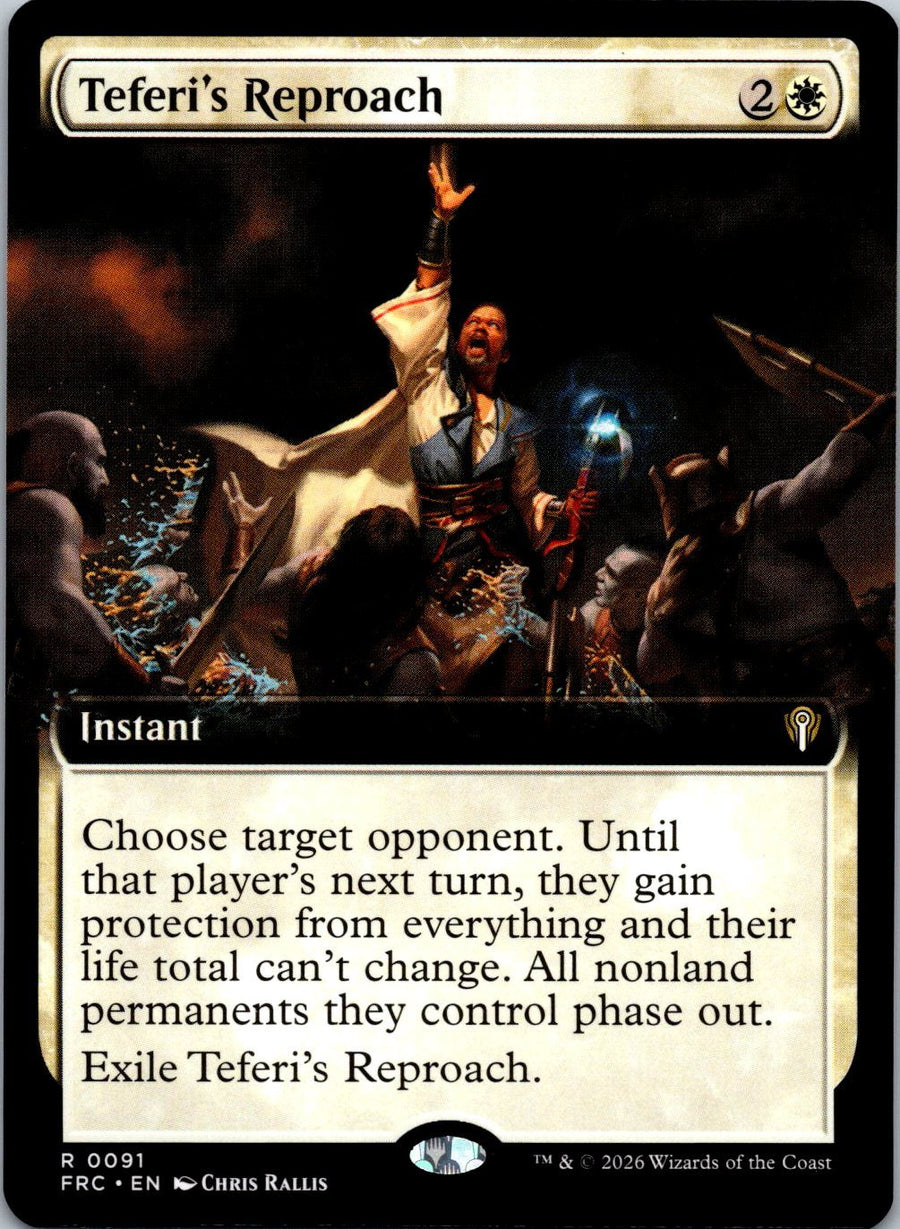 Teferi's Reproach (Extended Art) | Near Mint / English / Normal