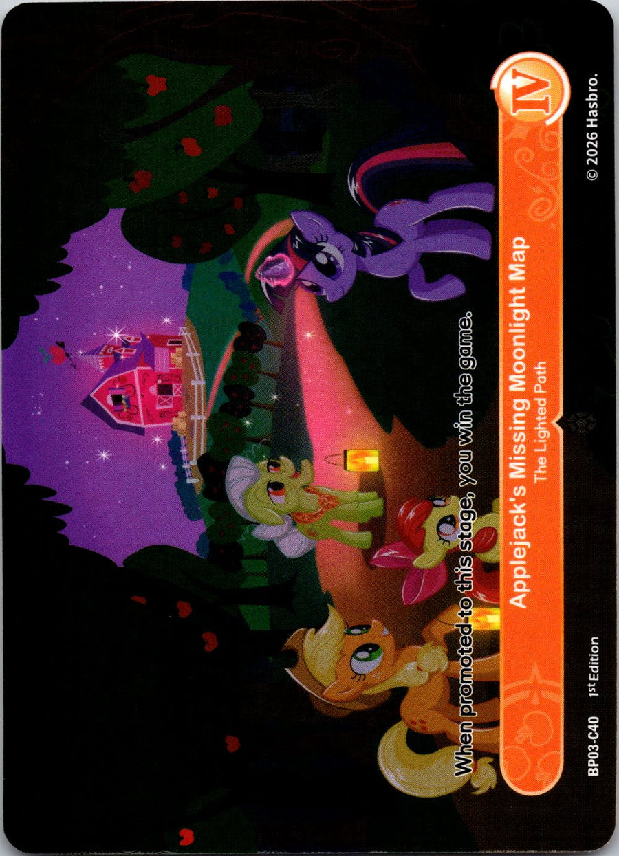 Applejack and the Lost Moonlight Map: The Path of Light | Near Mint / English / Normal