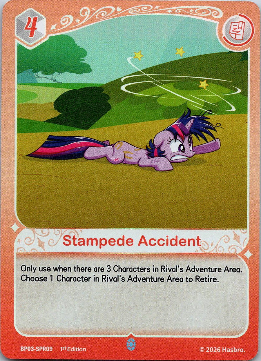 Stampede Accident | Near Mint / English / Normal