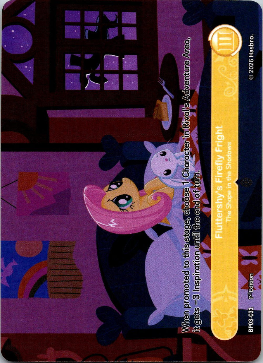Fluttershy's Firefly Fright -The Shape in the Shadows | Near Mint / English / Normal