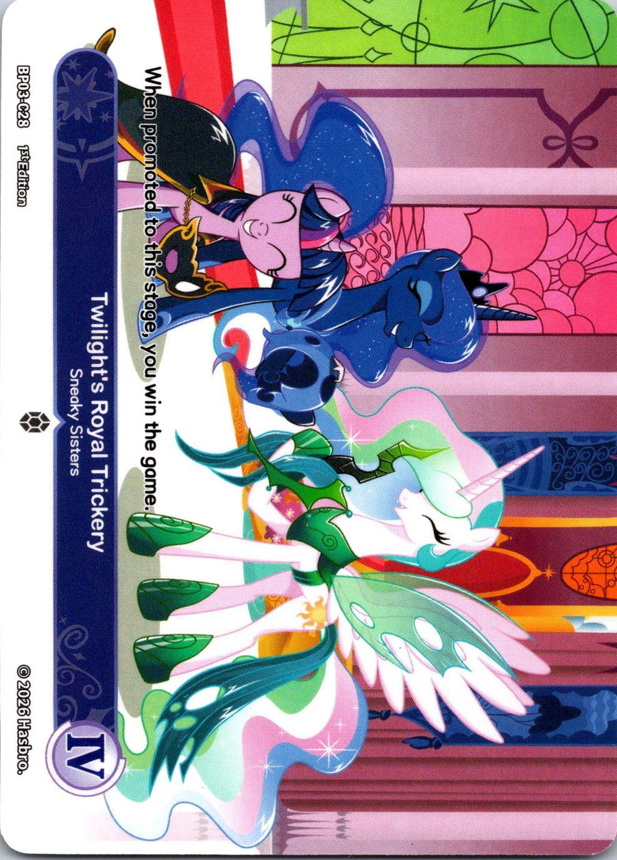 Twilight's Royal Trickery-Sneaky Sisters | Near Mint / English / Normal
