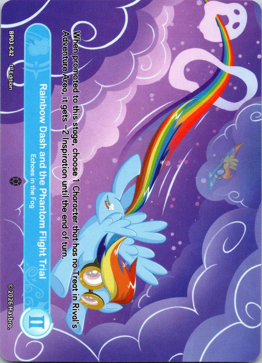 Rainbow Dash and the Phantom Flight Trial-Echoes in the Fog | Near Mint / English / Normal